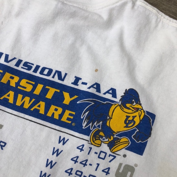 Vintage 2003 Delaware Blue hens shirt by Champion - Picture 4 of 5